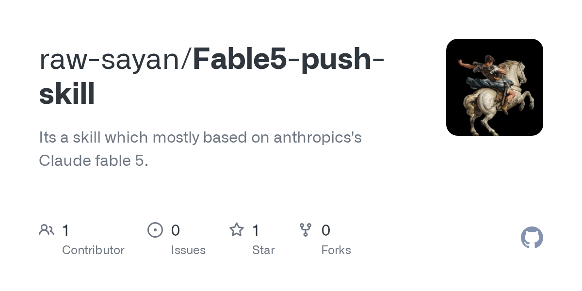 Fable5 Push Skill — Development skill for Claude Code