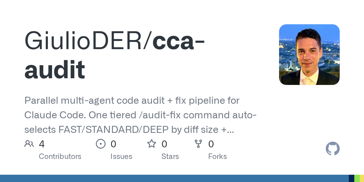 Cca Audit — Security skill for Claude Code