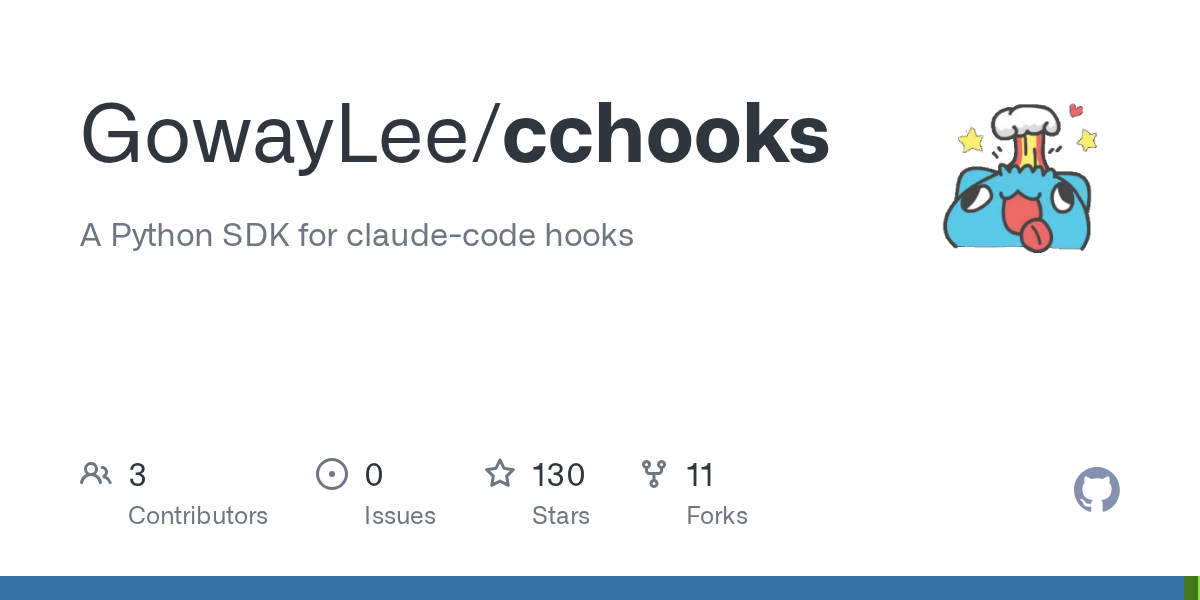 Cchooks — Documentation skill for Claude Code