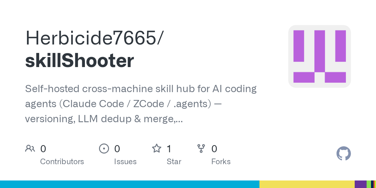 SkillShooter — AI skill for Claude Code