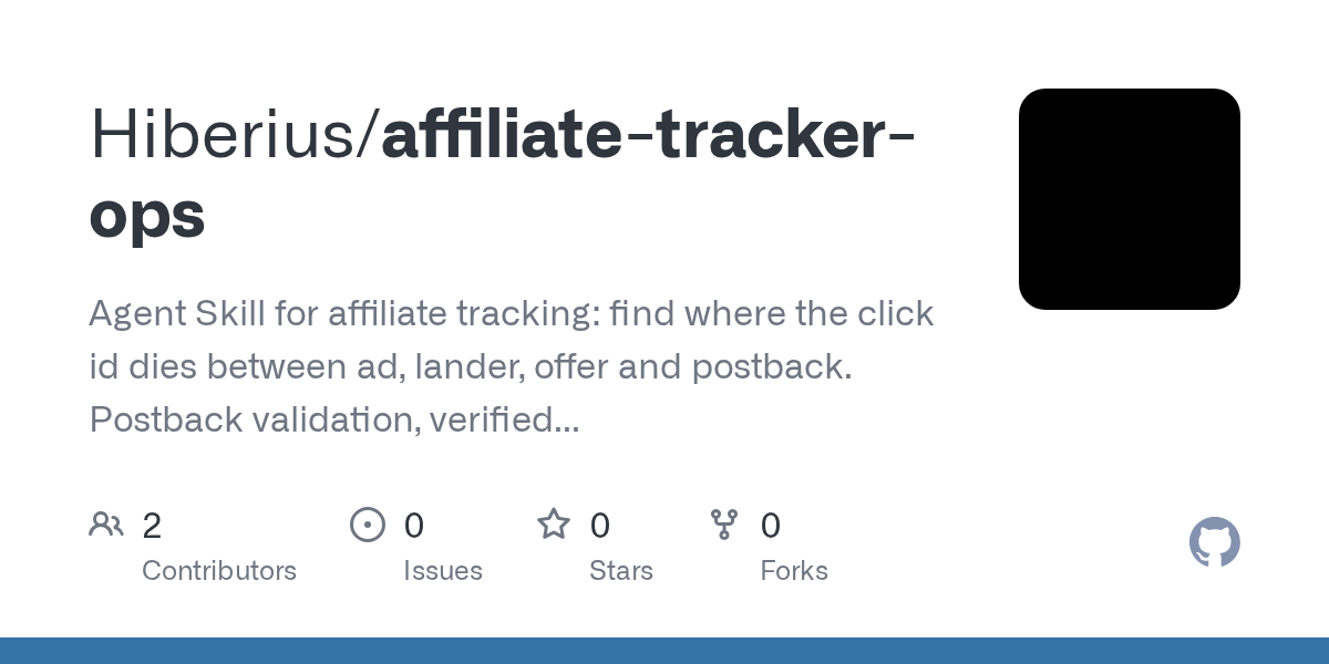 Affiliate Tracker Ops — Development skill for Claude Code