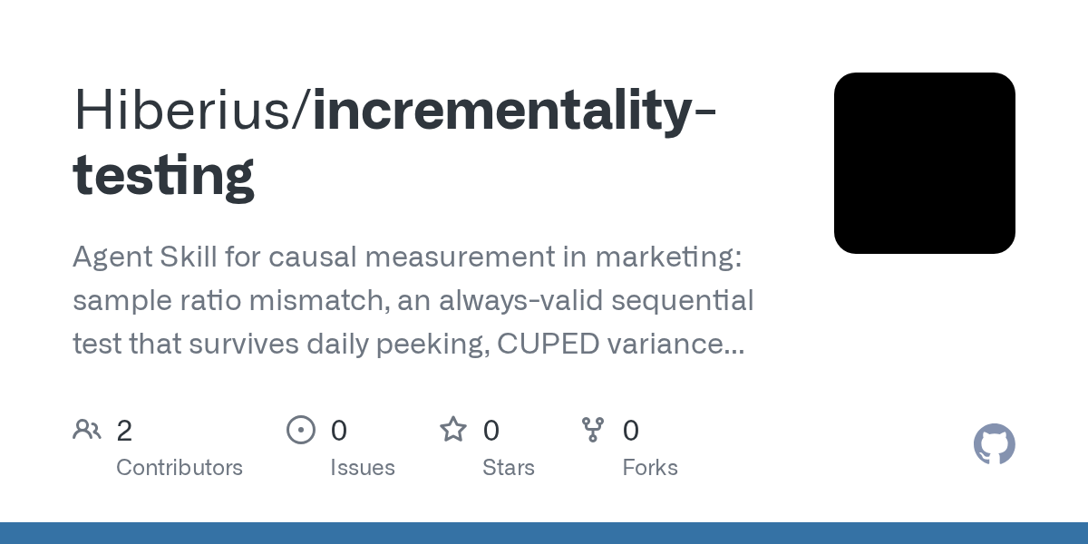 Incrementality Testing — Testing skill for Claude Code