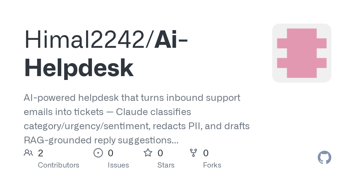 AI Helpdesk — AI skill for Claude Code