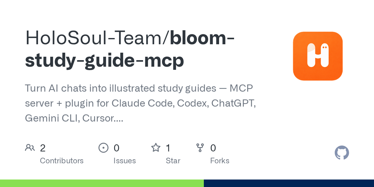 Bloom Study Guide MCP — AI skill for Claude Code