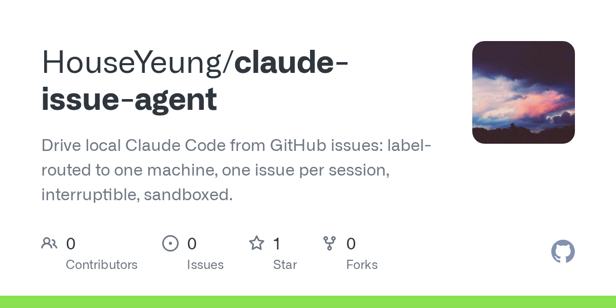 Claude Issue Agent — Git skill for Claude Code