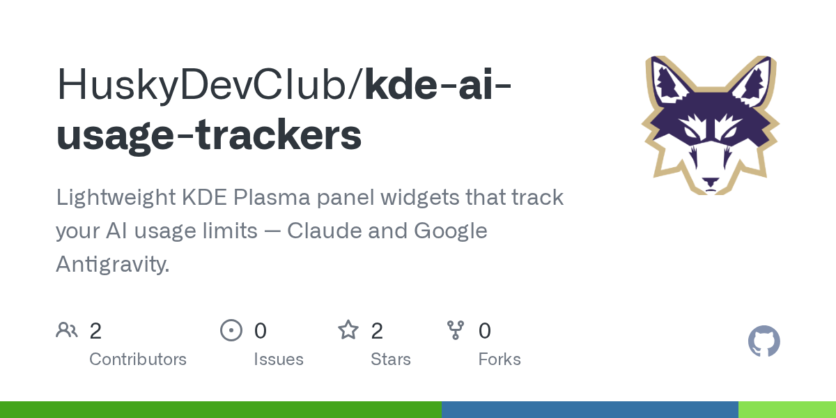 Kde AI Usage Trackers — AI skill for Claude Code