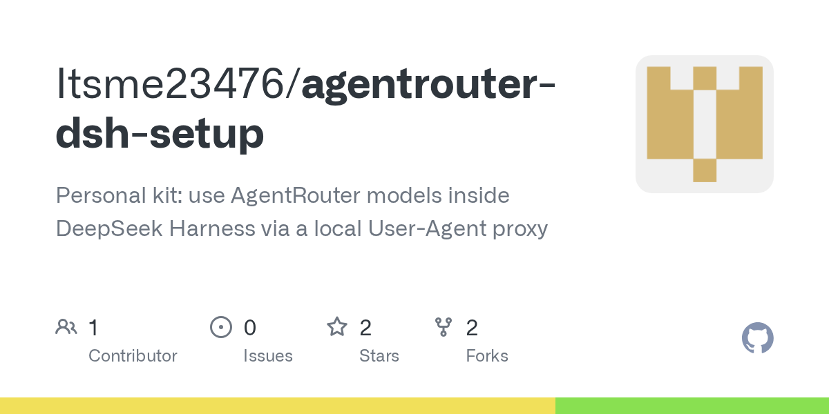 Agentrouter Dsh Setup — Development skill for Claude Code
