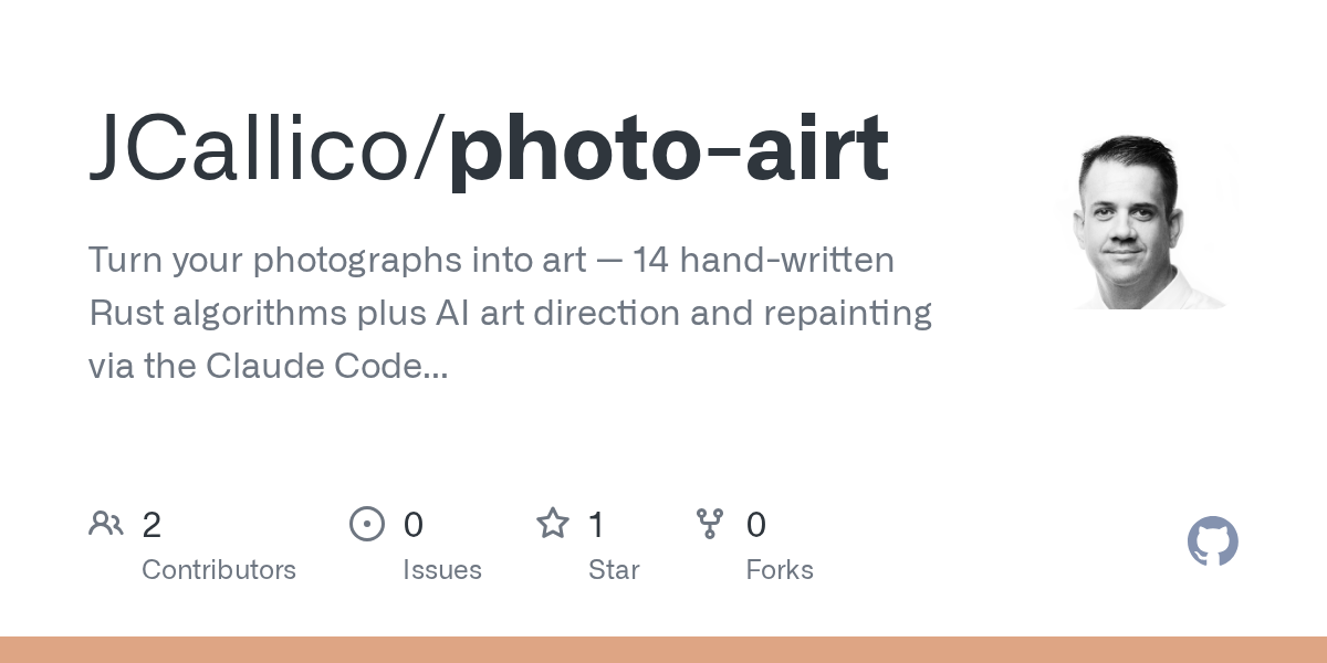 Photo Airt — AI skill for Claude Code