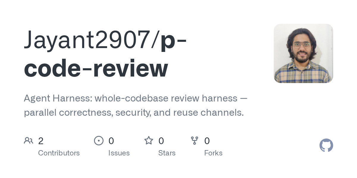 P Code Review Security — Security agent for Claude Code