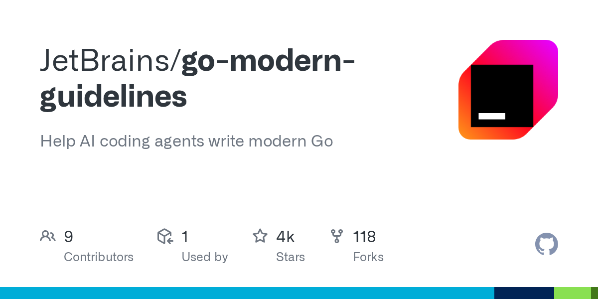 Go Modern Guidelines — AI skill for Claude Code