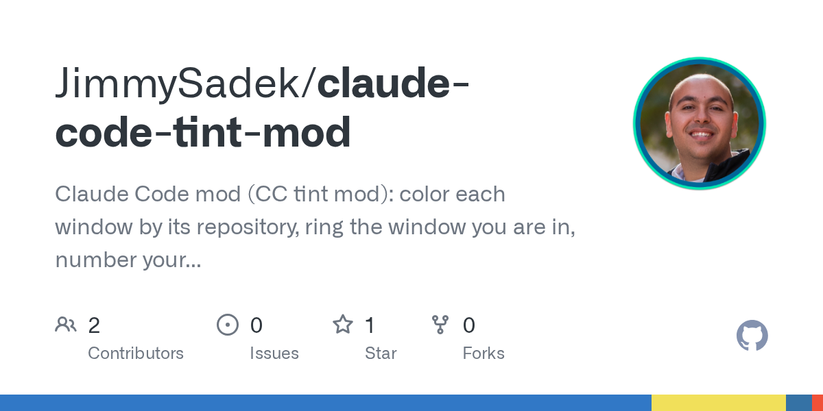 Claude Code Tint Mod — Development skill for Claude Code