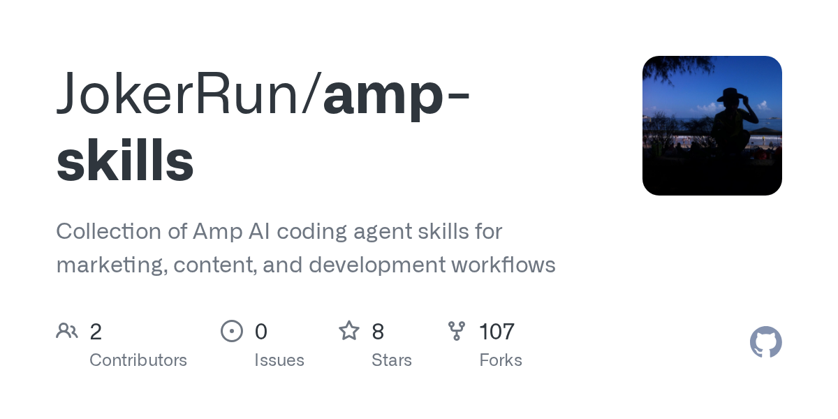 Amp Skills — AI skill for Claude Code