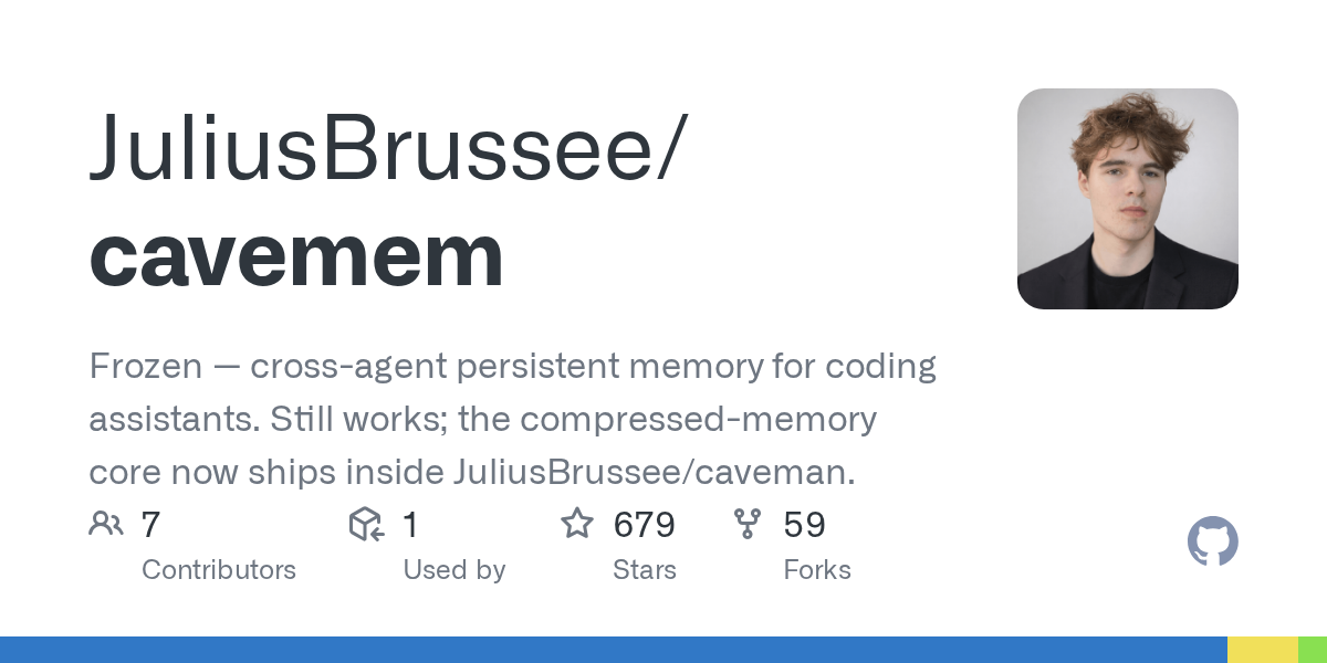 Cavemem — Development skill for Claude Code
