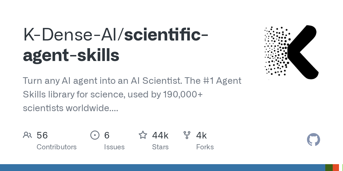 Scientific Agent Skills — Development skill for Claude Code