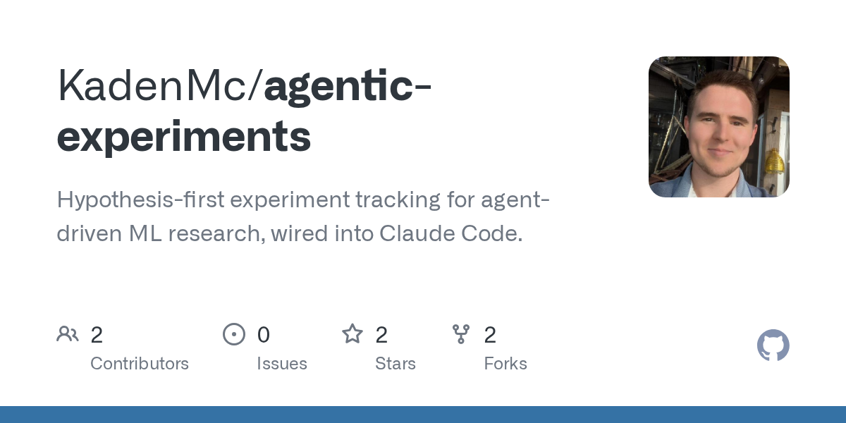 Agentic Experiments — AI skill for Claude Code