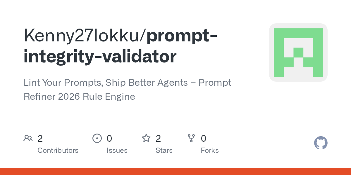 Prompt Integrity Validator — Code Quality skill for Claude Code
