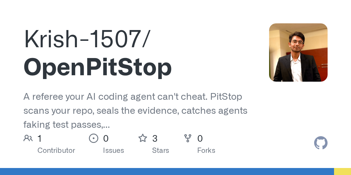 OpenPitStop — Testing skill for Claude Code