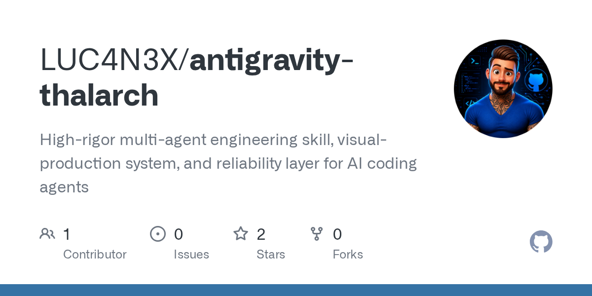 Antigravity Thalarch — AI skill for Claude Code