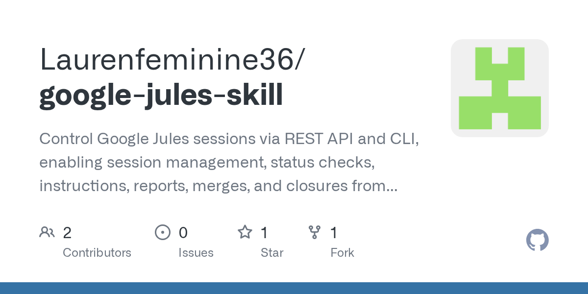 Google Jules Skill — AI skill for Claude Code
