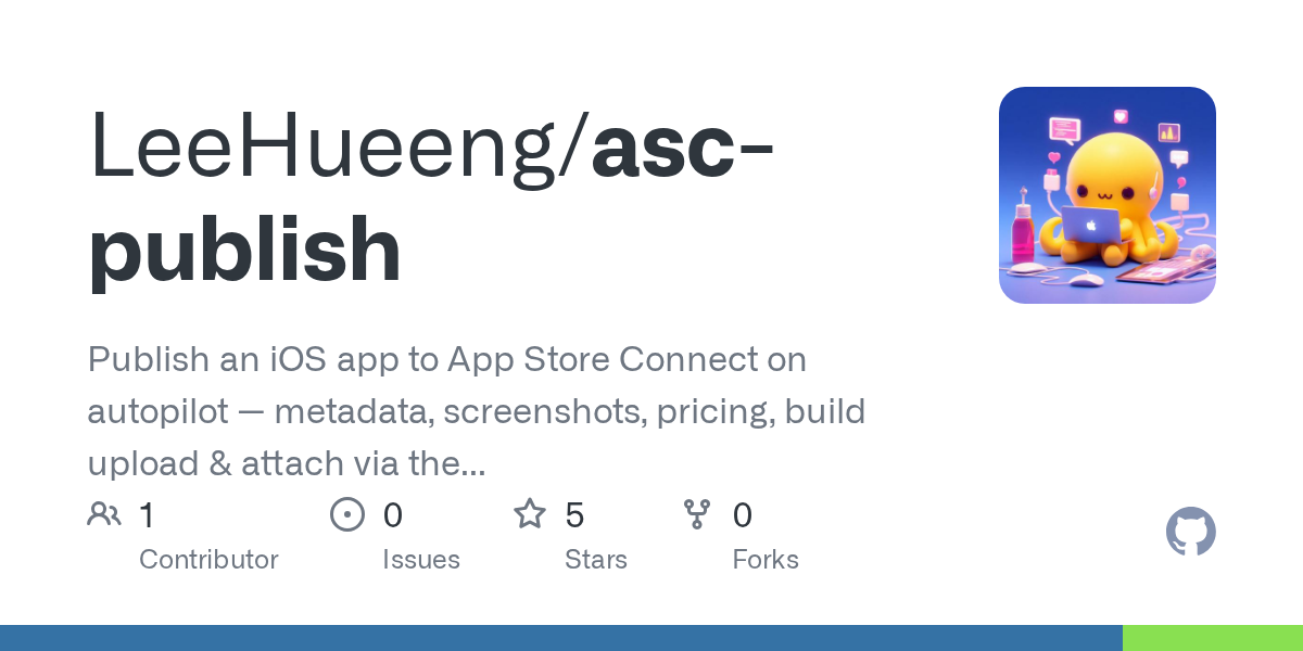 Asc Publish — Development skill for Claude Code