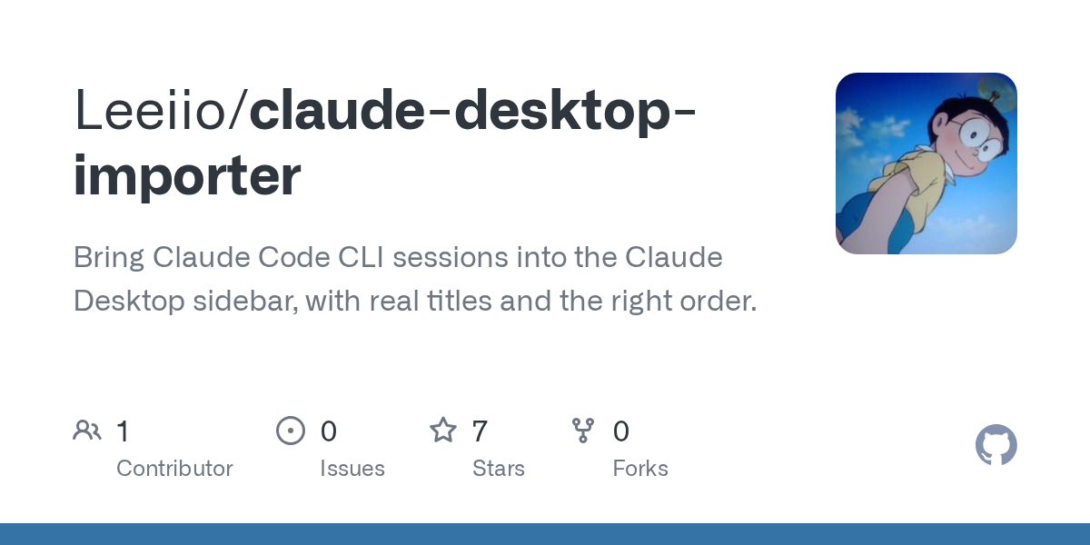 Claude Desktop Importer — Development skill for Claude Code