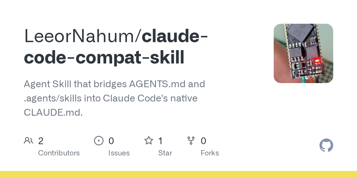 Claude Code Compat Skill — Development skill for Claude Code