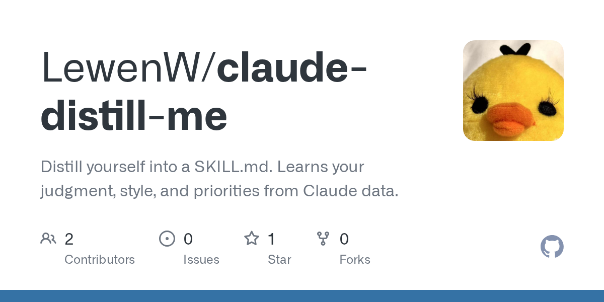 Distill — Development skill for Claude Code