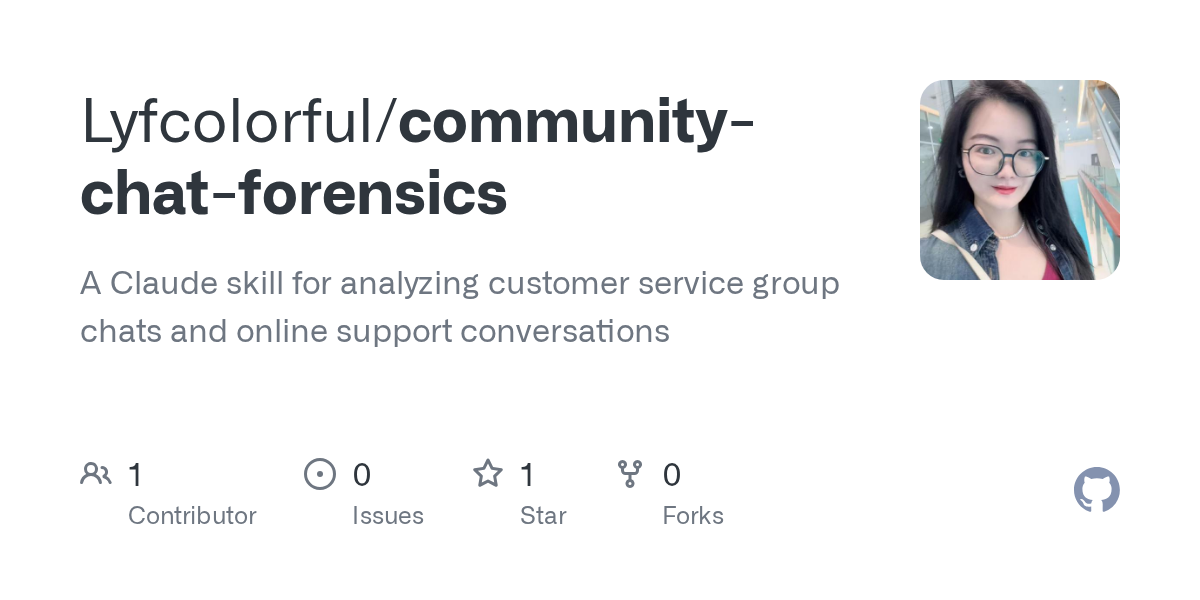Community Chat Forensics — Communication skill for Claude Code
