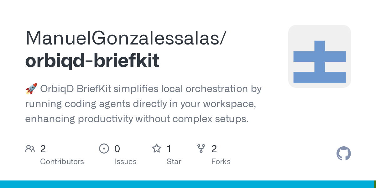 Orbiqd Briefkit — Development skill for Claude Code