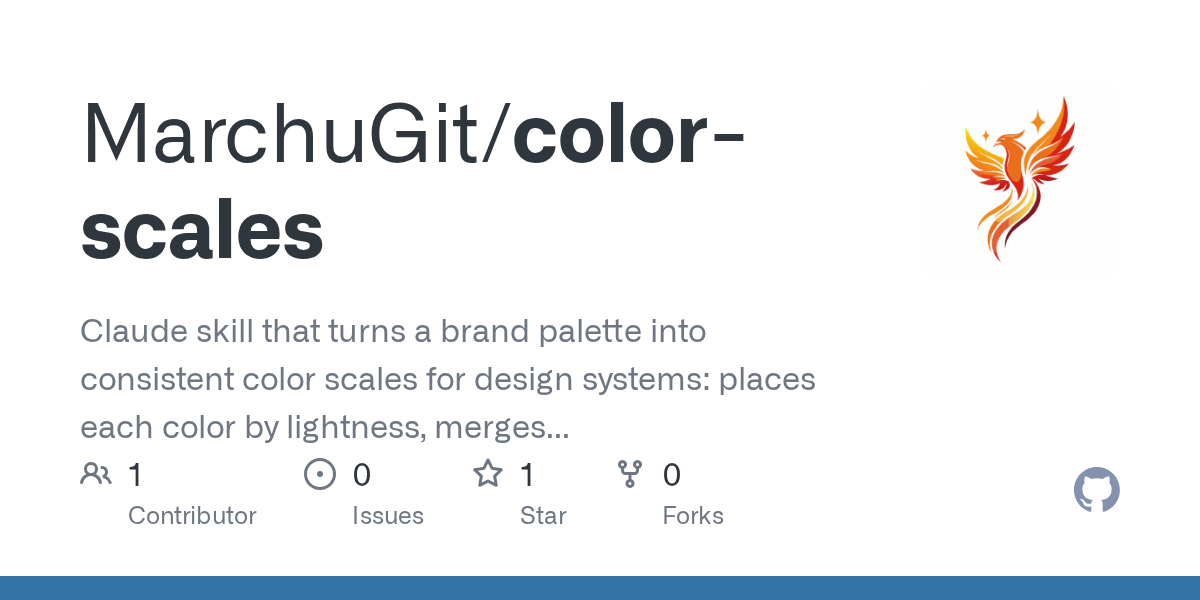 Color Scales — Design skill for Claude Code