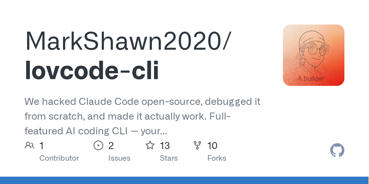 Lovcode CLI — AI skill for Claude Code