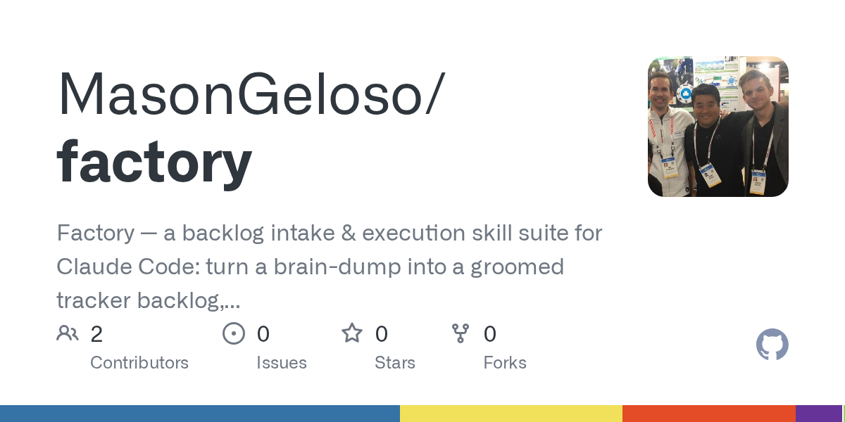 Factory CLI — Development skill for Claude Code