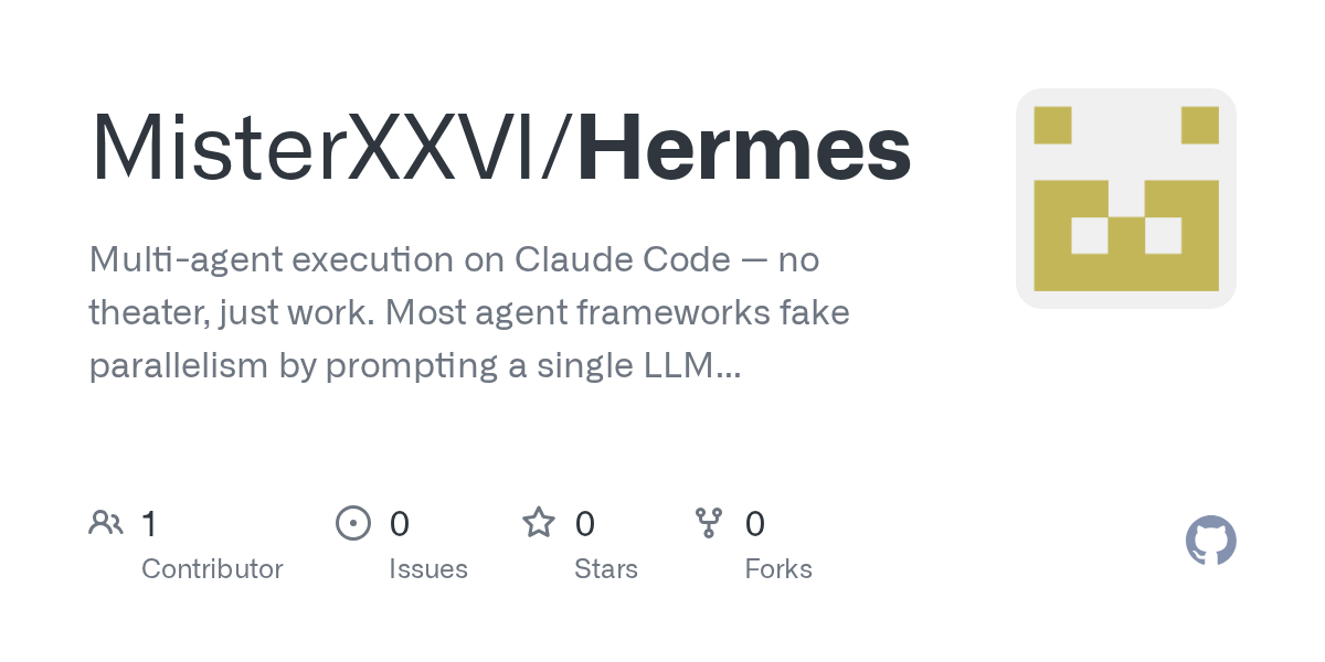 Hermes — AI skill for Claude Code