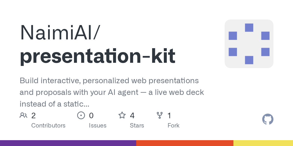 Presentation Kit — AI skill for Claude Code