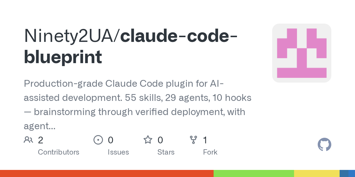 Claude Code Blueprint — AI skill for Claude Code