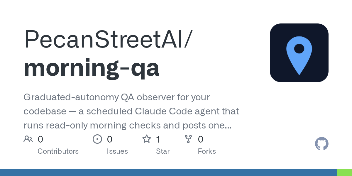 Morning QA — Testing skill for Claude Code