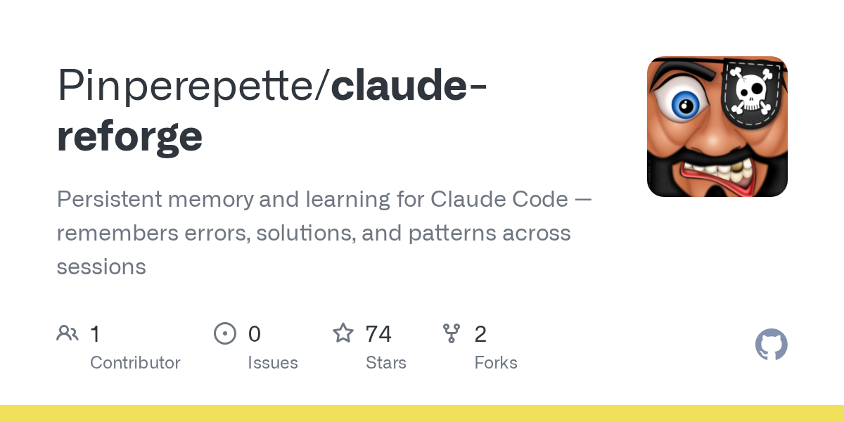 Claude Reforge — Development skill for Claude Code