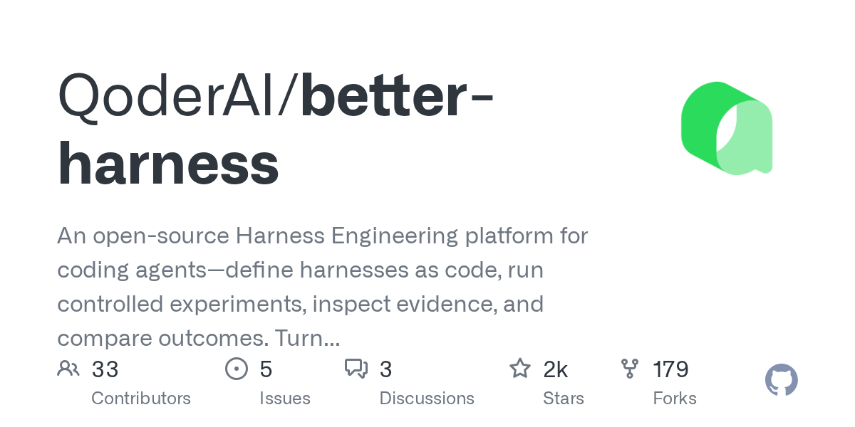 Better Harness — AI skill for Claude Code