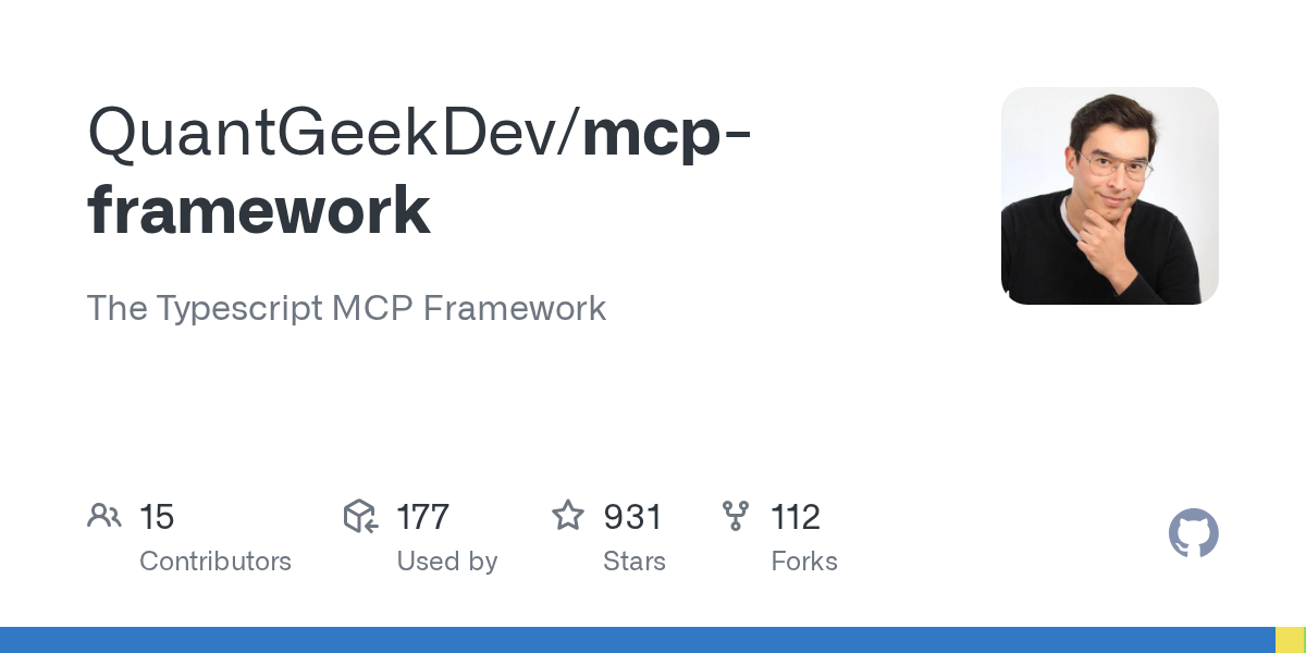 MCP Framework — Development skill for Claude Code