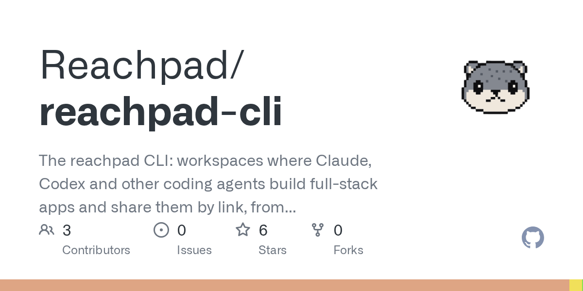 Reachpad CLI — Development skill for Claude Code
