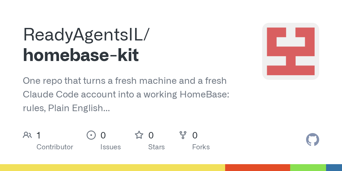 Homebase Kit — Design skill for Claude Code