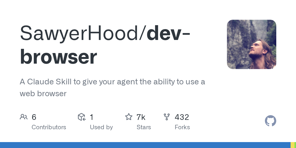 Dev Browser — Development agent for Claude Code