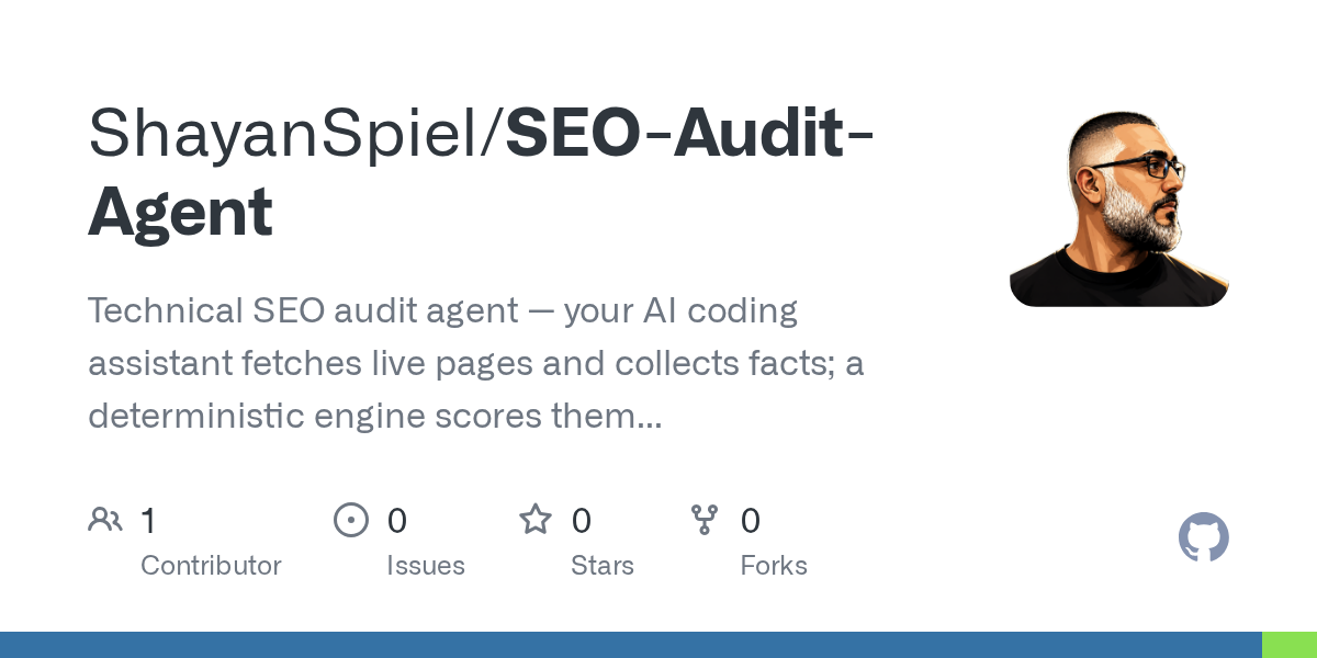 SEO Audit Agent — Security skill for Claude Code