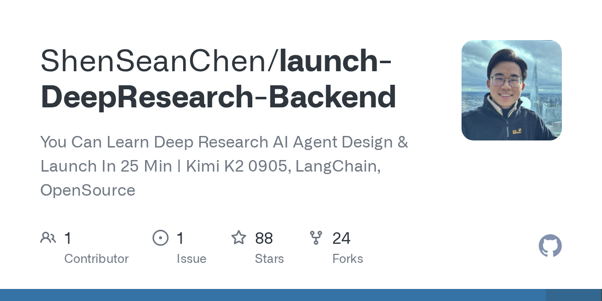 Launch DeepResearch Backend — AI skill for Claude Code