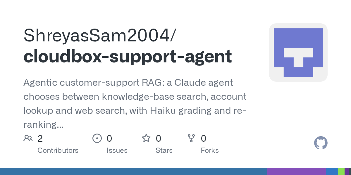 Cloudbox Support Agent — AI skill for Claude Code