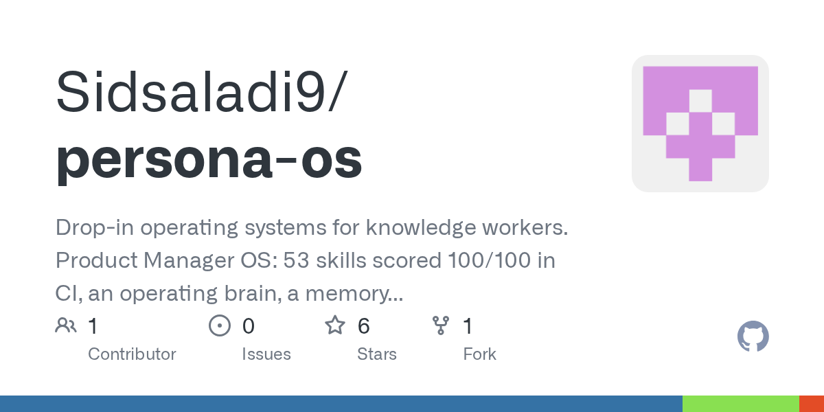 Persona OS — Development skill for Claude Code