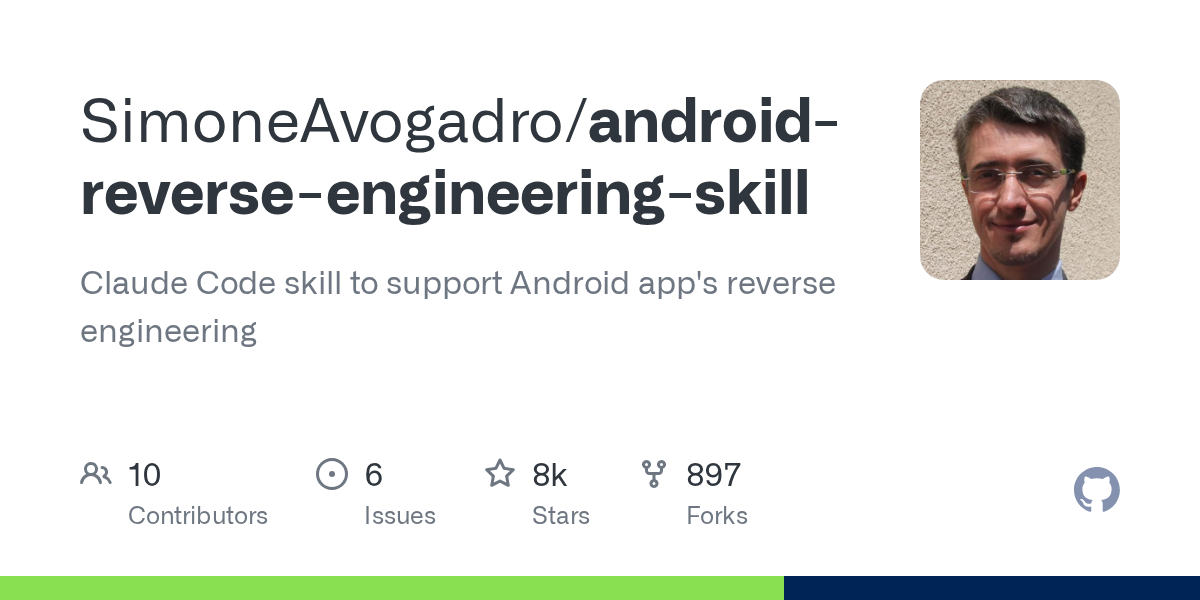 Android Reverse Engineering Skill — Development skill for Claude Code