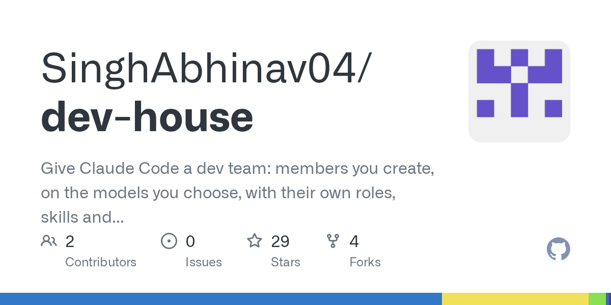 Dev House — Development skill for Claude Code
