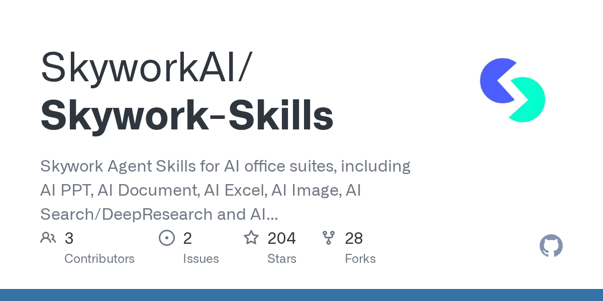Skywork Skills — AI skill for Claude Code