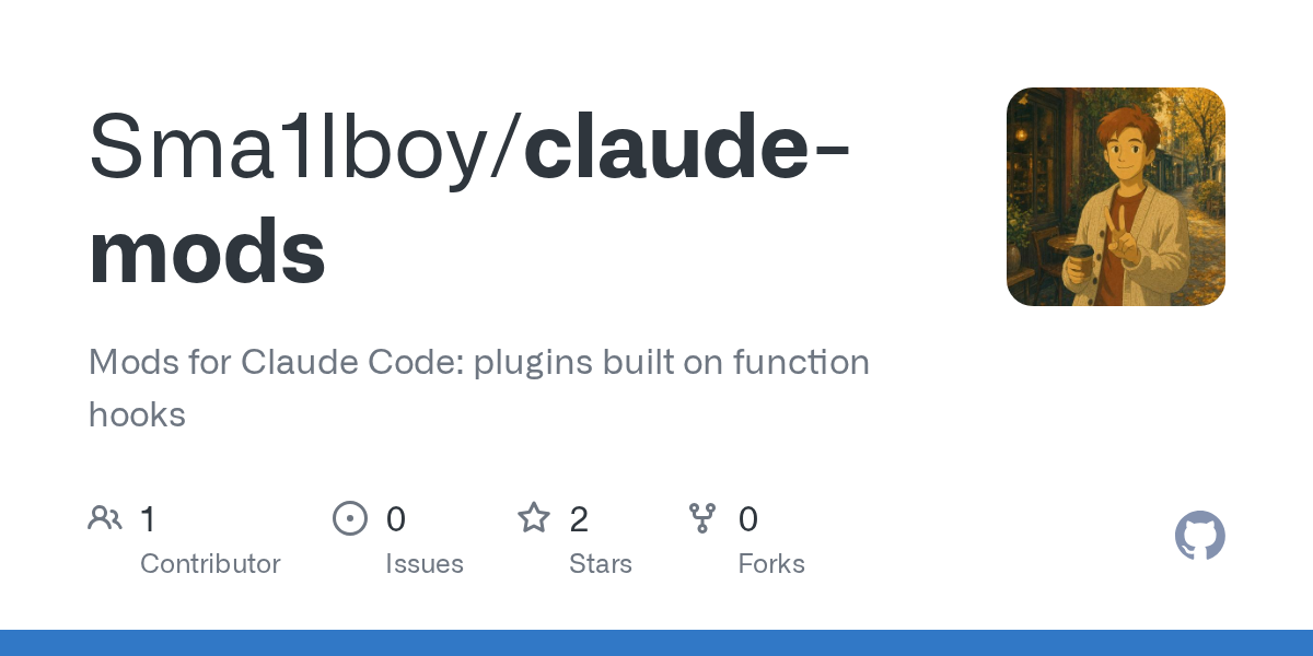 Claude Mods — Development skill for Claude Code